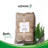 Superior 3 Piece Towel Set - Beige