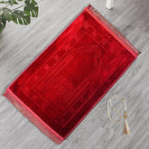Premium Velvet Prayer Mat - Salaam