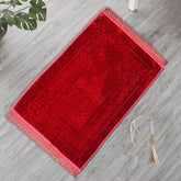 Premium Velvet Prayer Mat - Qalb
