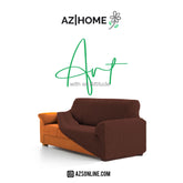 Jersey Sofa Cover- Brown