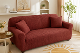 Bohemian Sofa Cover - Maroon
