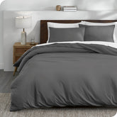 Jersey Duvet Cover - Grey