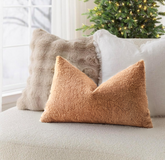 Pair of Terry Pillow Cover - Camel