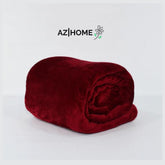 Plush Blanket - Maroon