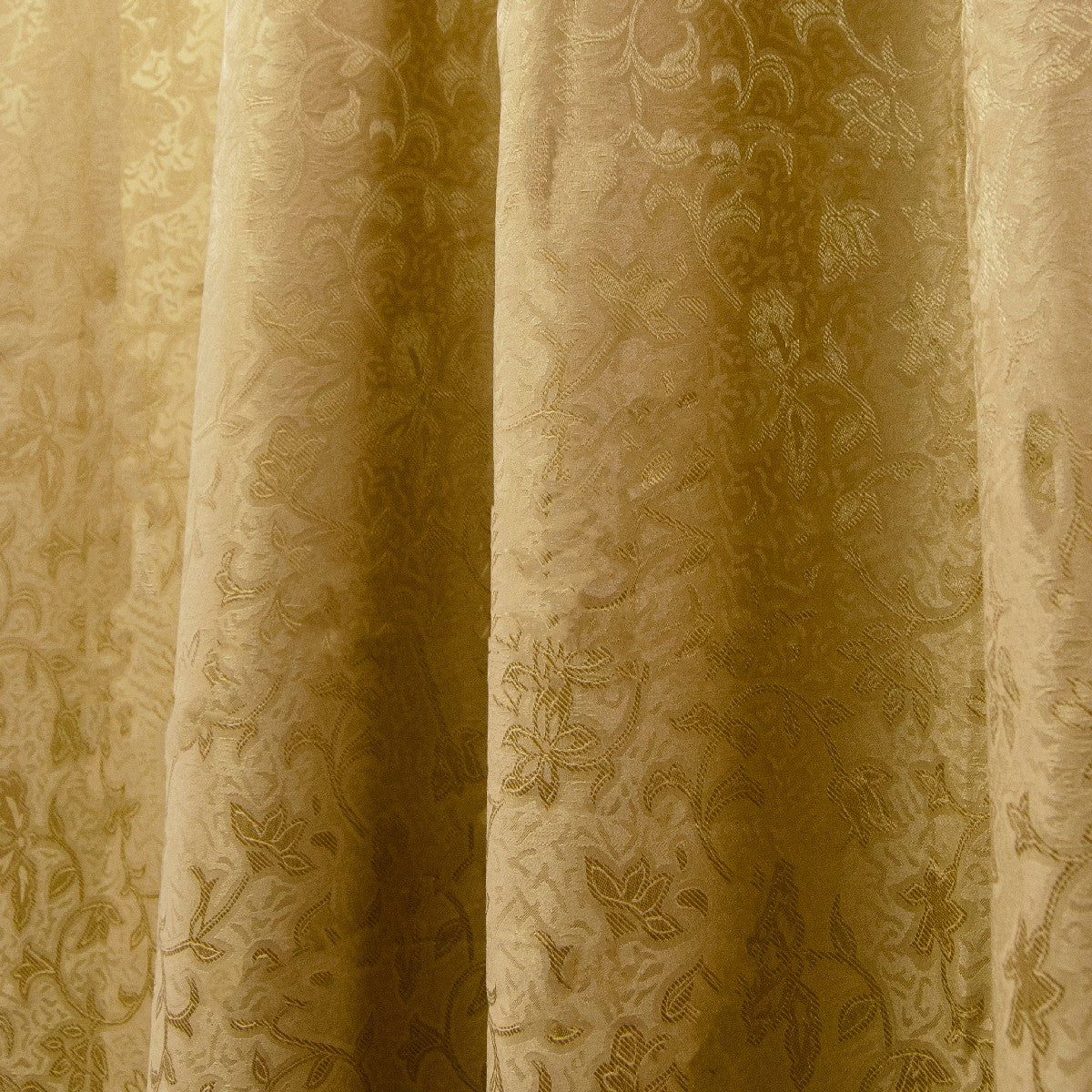 Jacquard Curtains - Mustard