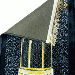 Premium Velvet Prayer Mat - Maqaam-E-Ibrahim