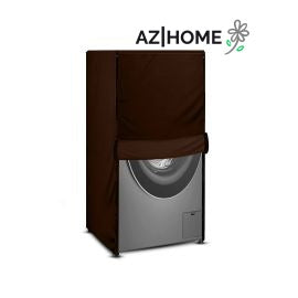 Front Load Brown Washing Machine cover