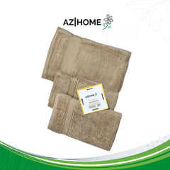 Superior 3 Piece Towel Set - Beige
