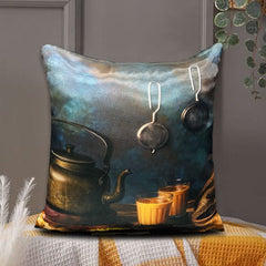 3D Printed Silk Cushion Cover - Perlegance