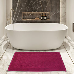 Greek Bath Mat – Red