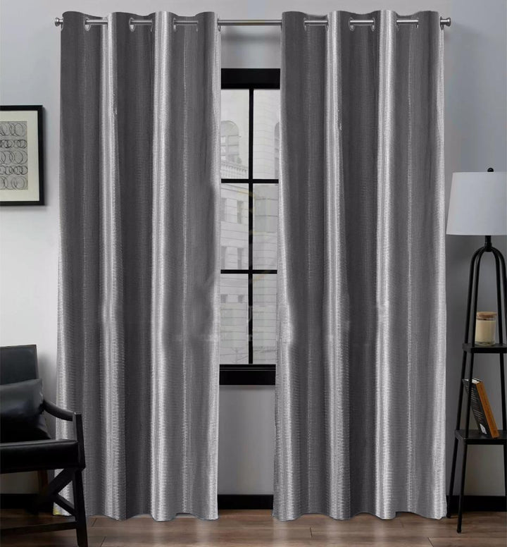 Premium Net Curtain - Grey