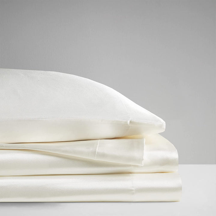 Premium Satin Sheet - White