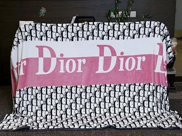 Printed Fleece Blanket - Dior