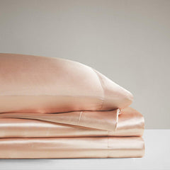 Premium Satin Sheet - Blush Pink