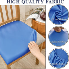 Chair Seat Covers- Blue