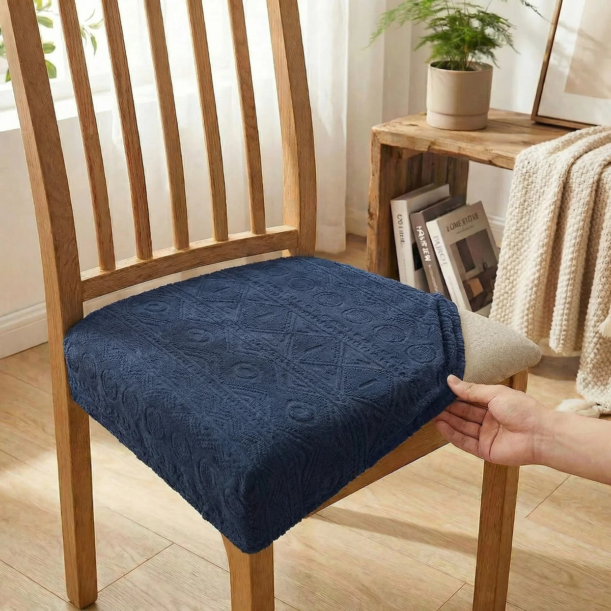 Bohemian Seat Cover - Blue