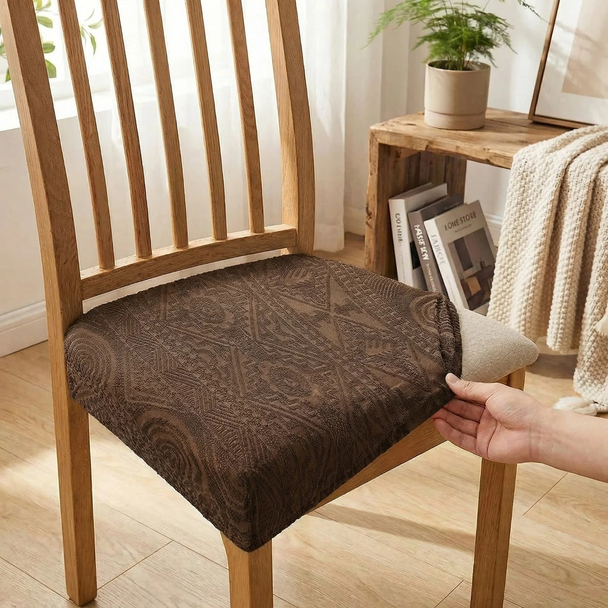 Bohemian Seat Cover - Brown