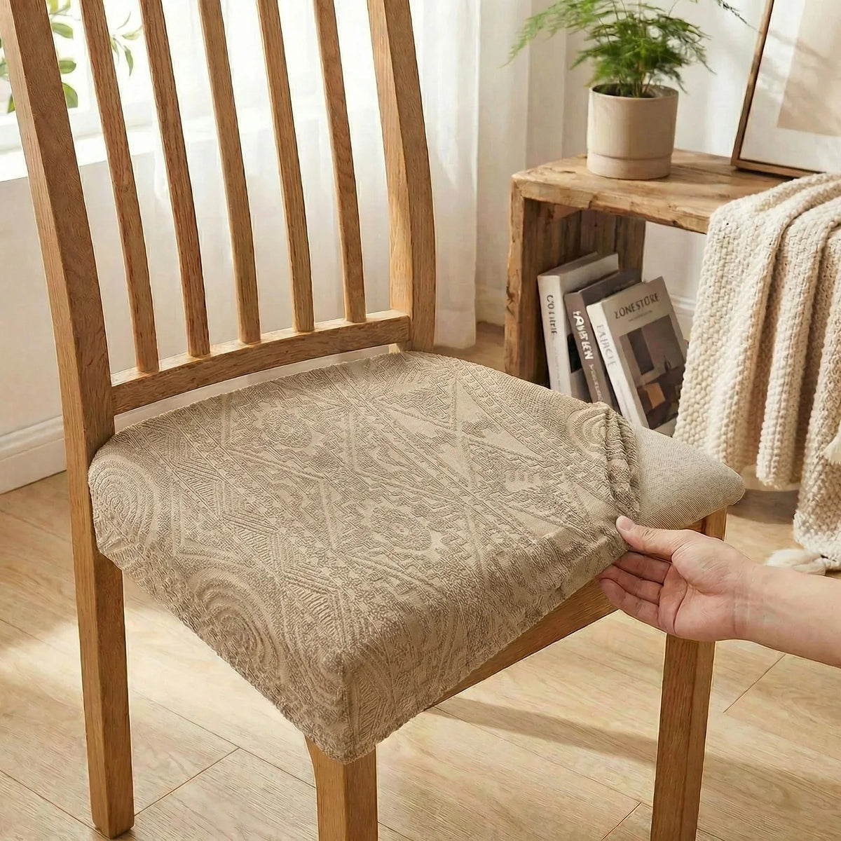 Bohemian Seat Cover - Camel