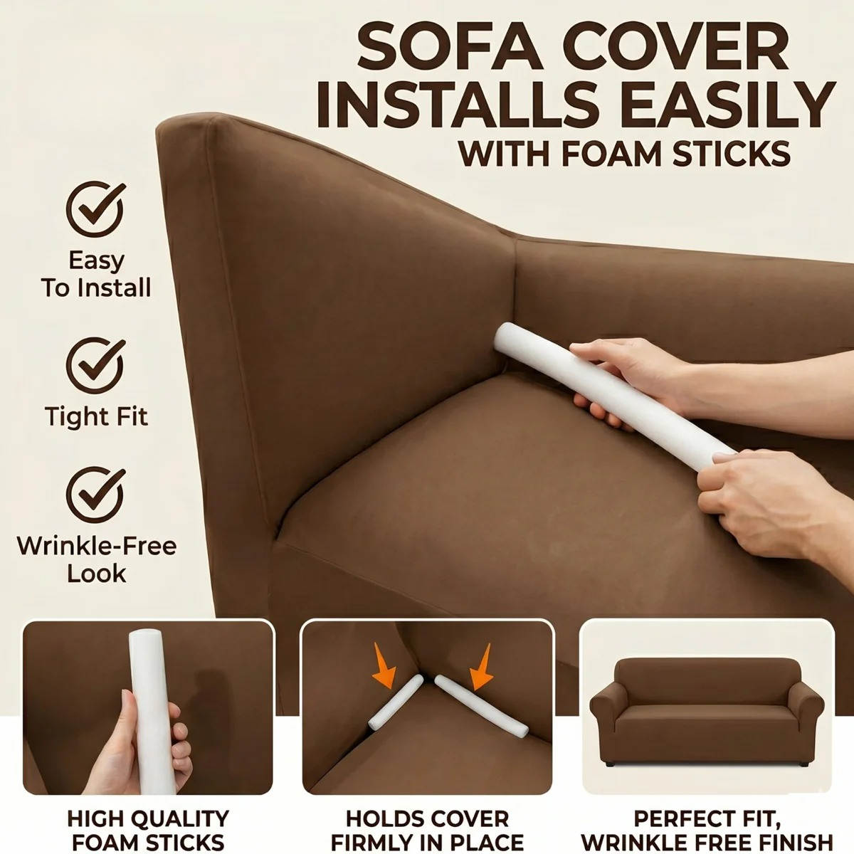 Foam Sticks for Sofa Covers