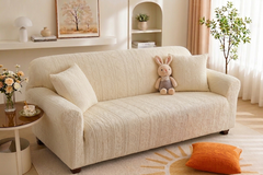 Bohemian Sofa Cover - Beige