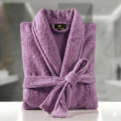 Fluffy Bathrobe - Light Purple