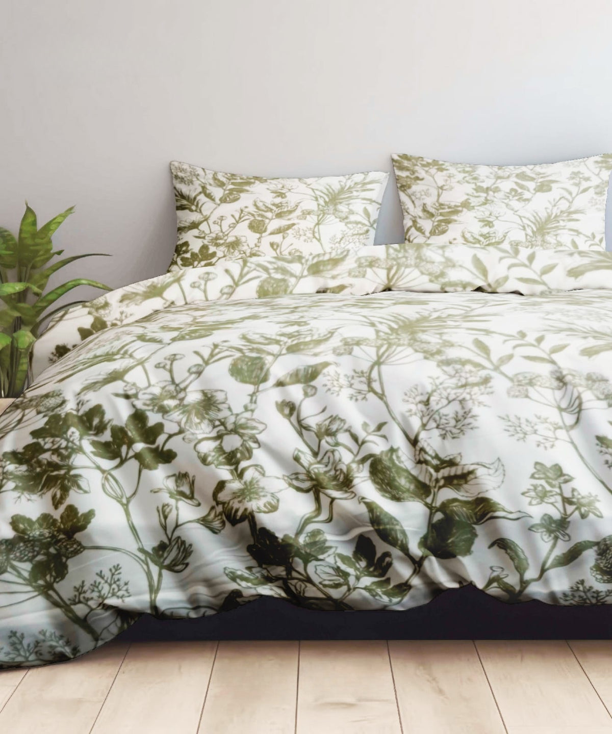 Nivara Percale Bed Sheet Set - TC 300
