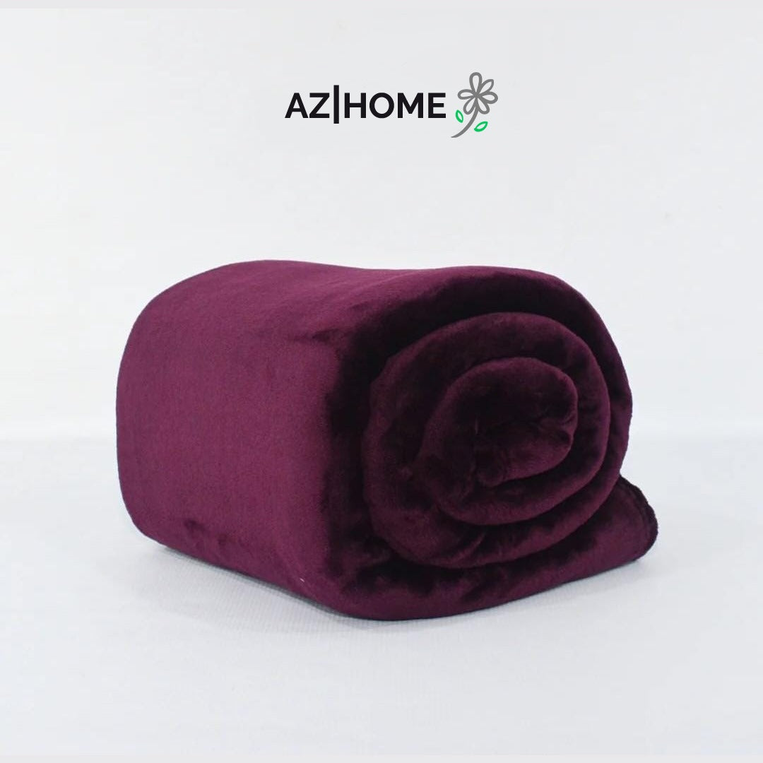 Plush Blanket - Purple