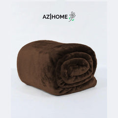 Plush Blanket - Brown