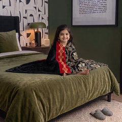 Printed Kids Blanket - Hush