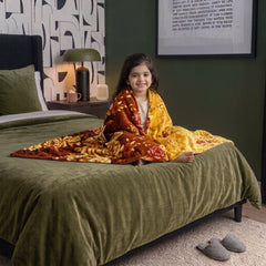 Printed Kids Blanket - Puffy