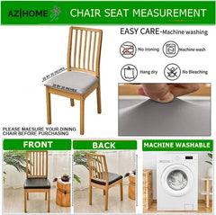 Chair Seat Covers- Camel Brown