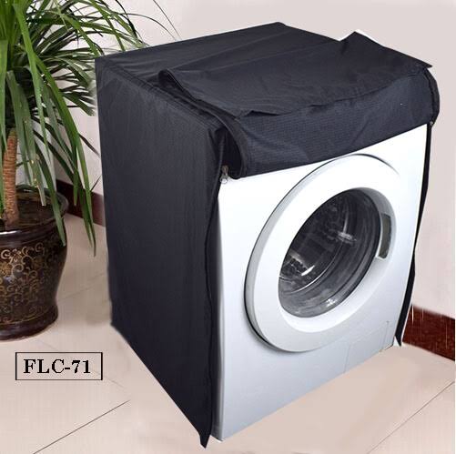 Front Load Grey Washing Machine cover