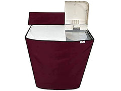 Twin Tub Maroon Washing Machine cover