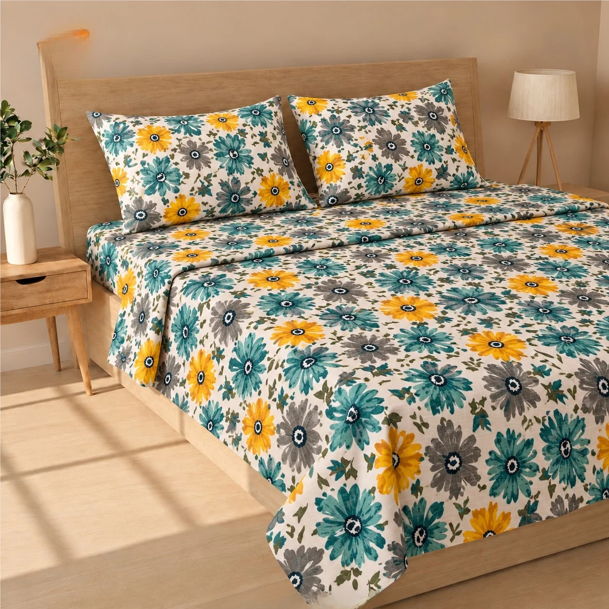 Zorvique Bedsheet Set