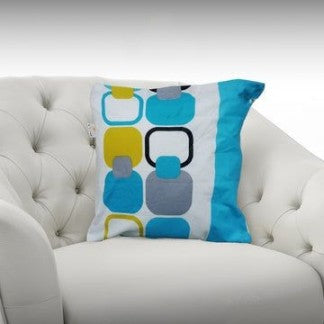 Cotton Cushion Cover - Aquavision