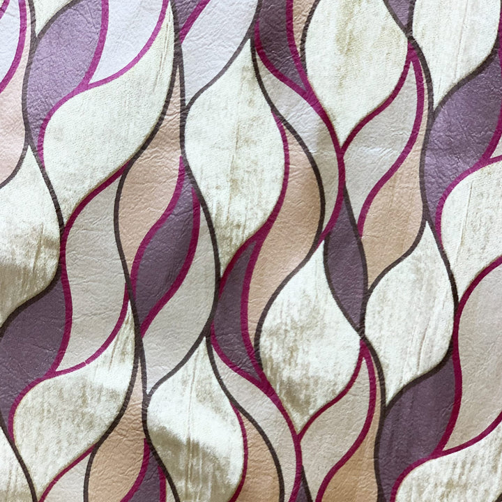 Premium Velvet Curtain Self Print - Elegance