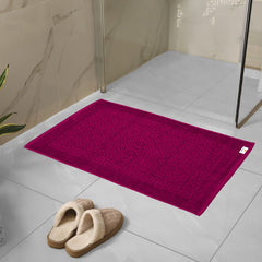 Greek Bath Mat – Red