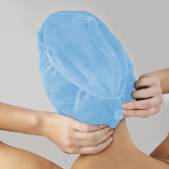 Hair Turban / Hair Towel - Sky Blue