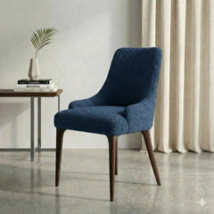 Terry Turkish Chair Cover - Blue