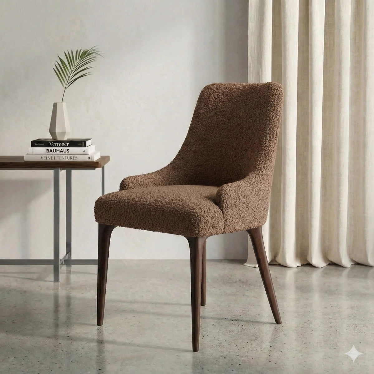 Terry Turkish Chair Cover - Brown