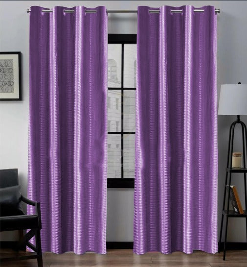 Premium Net Curtain - Purple