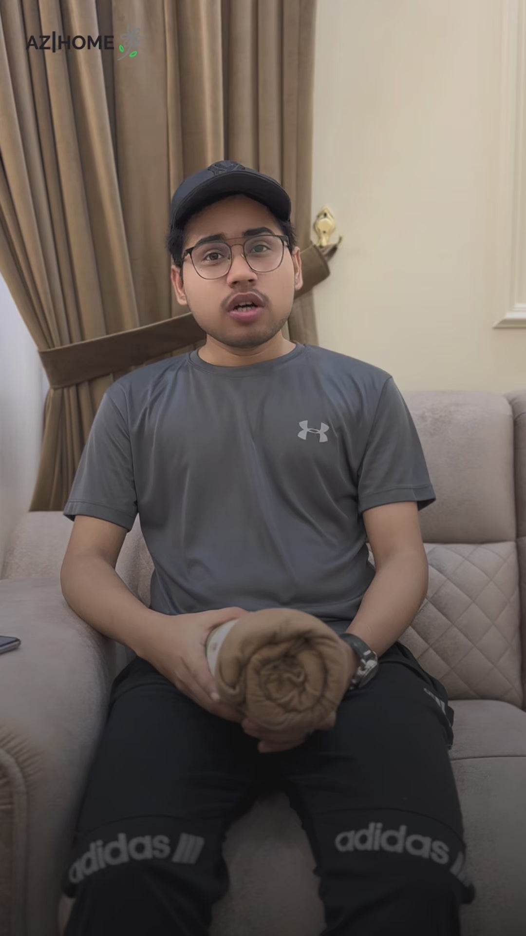 Jersey Sofa Cover- Olive Green