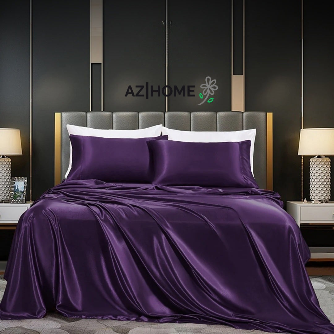 Premium Satin Sheet - Purple