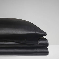 Premium Satin Sheet - Black