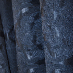Jacquard Curtains - Black