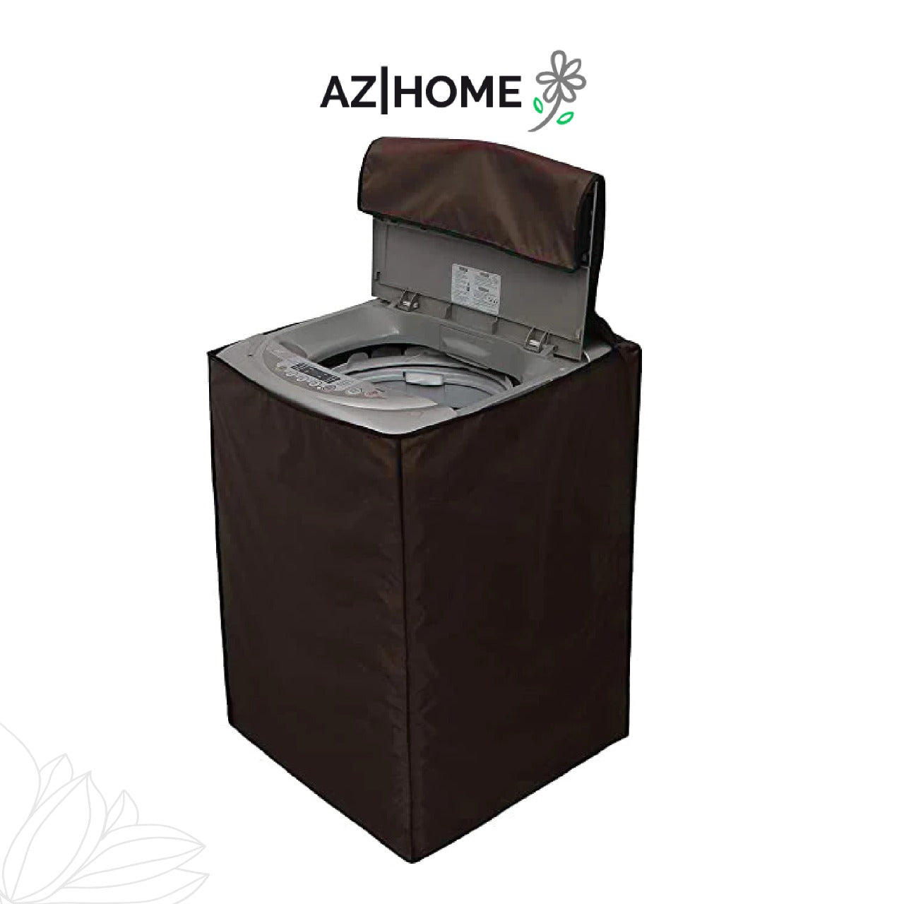 Top Load Brown Washing Machine cover