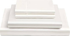 Premium Satin Sheet - White