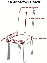 Dining Room Chair Covers – Black