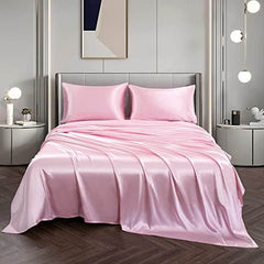 Premium Satin Sheet - Blush Pink