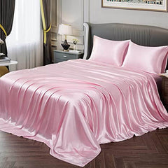 Premium Satin Sheet - Blush Pink